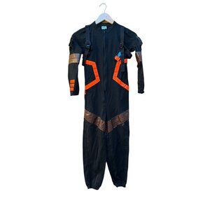 Boys Dark Voyager Costume - Fortnite Jumpsuit Cosplay Kids Medium